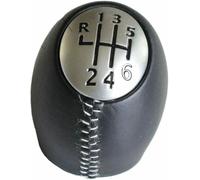 JQHXFDC - Car Gear Handball Car Gear Shift Knob Lever Change Gearbox Shifter Leather Stick Shifter for Renault Scenic Laguna TRAFIC Espace Master for Vauxhall Opel MOVANO for Nissan