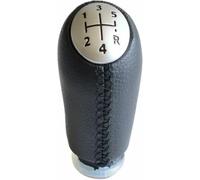 JQHXFDC - Car Gear Handball Car Gear Shift Knob Lever Change Gearbox Shifter Leather Stick Shifter for Renault for Laguna Megane 2 Clio 3 2003-2009 Kangoo 2009