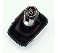 JQHXFDC - Car Gear Handball Car Gear Shift Knob Lever Change Gearbox Shifter Leather Stick Shifter for Golf 4 for MK4 GTI R32 for Bora Jetta 1999-2004