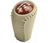 JQHXFDC - Car Gear Handball Car Gear Shift Knob Lever Change Gearbox Shifter Leather Stick Shifter for Toyota for Prado LC120 Land Cruiser Prado 2003-2009
