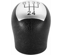 JQHXFDC - Car Gear Handball Car Gear Shift Knob Lever Change Gearbox Shifter Leather Stick Shifter for Renault for Clio II 2 MK2 2001-2006