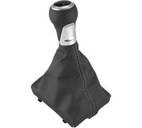 JQHXFDC Car Gear Stick Handball - for-Audi for A4 S4 B8 8K for A5 8T/ for Q5 8R for S-Line 6-Speed Car Gear Shift Knob Lever Change Gearbox Shifter Leather Stick Shifter