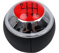 JQHXFDC Car Gear Stick Handball - for Mini R50 for ONE D R52 R53 for Cooper S 3 for Doors 2001 2002 2003 2004-2008 5/6 Speed Car Gear Shift Knob Lever Change Gearbox Shifter Leather Stick Shifter