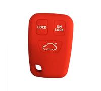 JQHXFDC-Car key holder silicone carbon leather remote control accessory For Volvo S40 2001 Key Cover for VOLVO S70 V70 C70 S40 V40 98-05 for Volvo V40