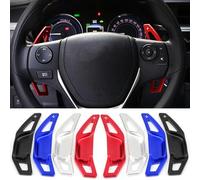 JQHXFDC - Car Steering Wheel Shift Paddles Extension Shifter The Rudder Gear Car Sticker - For Toyota Aygo AB40 for Peugeot 108 for Citroen C1 II PA PS 2014-2021