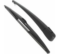 JQHXFDC Car Wiper Rear Wiper Blade & Arm Set for Renault Kangoo Mk2 Phase 1 MPV & Van 2008-2012 14 Inch 35 cm Windshield Windscreen Window Brush