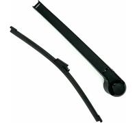 JQHXFDC Car Wiper Rear Wiper Blade & Arm Set Windshield Windscreen Window Brush for Seat for Leon Cupra 2006 2007 2008 2009 2010 2011 2012