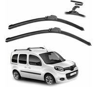 JQHXFDC Car Wipers For Renault for Kangoo MK2 2008 2009 2010 2011 2012 2013 2014 2015 2016