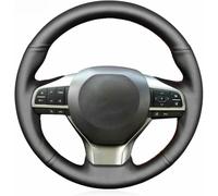 JQHXFDC Hand-Stitched Steering Wheel Cover Non-Slip Breathable Microfiber Leather Steering Wheel Cover on Wrap DIY Hand Sewn for Lexus GS450h GS300h GS300 GS200t F Sport 2015-2018