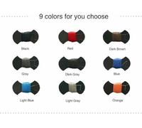 JQHXFDC Hand-Stitched Steering Wheel Cover Non-Slip Breathable Microfiber Leather Steering Wheel Cover on Wrap DIY Hand Sewn for Jeep Wrangler 2011-2017