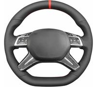 JQHXFDC Hand-Stitched Steering Wheel Cover Non-Slip Breathable Microfiber Leather Steering Wheel Cover on Wrap DIY Hand Sewn for Mercedes-Benz G-Class W463 2017-2018