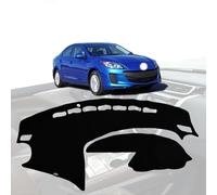 JQHXFDC - Polyester Flannel Suede Car Dashboard Cover Dash Mat For Mazda 3 M3 BL 2009 2010 2011 2012 2013