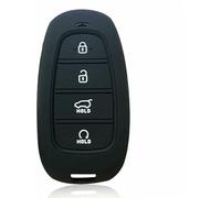 JQHXFDC Silicone Car Key Cover Case Key Shell Protector Fob for Hyundai Santa
