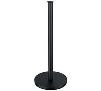JQK Toilet Paper Storage Stand Matte Black, 304 Stainless Steel Thicken 0.8mm Tissue Reserve Holder 3 Rolls Dispenser for Bathroom, TPS180-PB