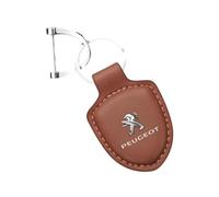 Jqqdd Car Keychain for Peugeot 2008 2020-2023, Stylish Durable Key Holder for Men Women Perfect Elegant Car Accessories,Taille unique-C