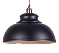 JQQJZLC 1-Light Industrial Style Pendant Lamp Vintage Ceiling Lamp, Retro Industrial Chandelier for Restaurant Corridor, Black Iron lampshade Pot Pendant Lamp Indoor Hanging Luminaire Fixture Change