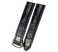JQQJZLC 18mm 20mm 22mm Seamster 300 De Ville AT150 19/21mm Commander Watchband Folding Buckle Cowhide Watch Strap For Omega 007