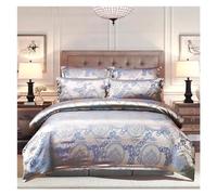 JQQJZLC 2/3 Pcs Duvet Cover Set Comforter Cover King Queen Bedding Set Zipper Closure and Corner Ties Bed Four Pieces Set(6,Twin)