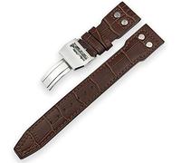 JQQJZLC 20mm 21mm 22mm Calf WatchBand Suitable for IWC Mark LE PETIT PRINCE Big Spitfire Timezone Watch Accessories