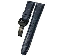 JQQJZLC 20mm 21mm 22mm Replacement for IWC Portugieser Porotfino Family 'S Watches Strap Folding Buckle Cowhide Watch Band