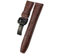 JQQJZLC 20mm 21mm 22mm Replacement for IWC Portugieser Porotfino Family 'S Watches Strap Folding Buckle Cowhide Watch Band