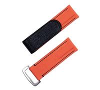 JQQJZLC 20mm Colorful Watchband for Strap Daytona-Submariner GMT Yacht-Master Bracelet Nylon Fabric Leather Watch Band