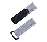 JQQJZLC 20mm Colorful Watchband for Strap Daytona-Submariner GMT Yacht-Master Bracelet Nylon Fabric Leather Watch Band