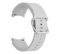 JQQJZLC 20mm No Gaps Official Smart Watch Band for Samsung Galaxy Watch 4 Classic 46 42mm/Watch4 44 40mm Silicone Bracelet Straps (Color : Color F, Size : Classic 42mm)