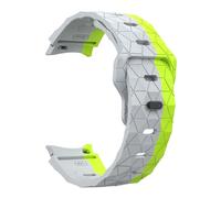 JQQJZLC 20mm Silicone Strap for Samsung Galaxy Watch 6 Classic 47mm 43mm/4classic Football Pattern Bracelet Watch 5pro 45mm/4/5/6/7 40mm 44mm Watchbands