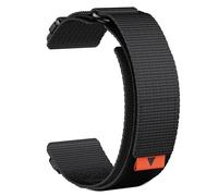 JQQJZLC 22 26mm For Nylon Loop Strap 5Plus 6Pro 7 Easy Fit Wristband Belt Replaceable Watch Band 7X/5X/5XPlus/6X/6XPro Bracelet(Black,26mm 7X)