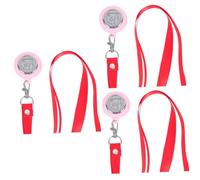 JQQJZLC 2pcs Nurse Watch Pocket Watch with Chain Stethoscope Watch Nursing Pocket Watch Womens Digital Watch fob Watches for Nurses Pocket Watches Student Electronic Alloy Stopwatch
