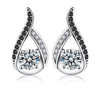 JQQJZLC 925 Jewelry Natural Boucle Stud Earrings For Women Fine Jewelry