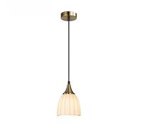 JQQJZLC American Retro Cream Ceramic Chandelier French Modern Minimalist Living Room E27 Pendant Light Restaurant Bar Bedroom Rustic Vintage Ceiling Hanging Lamp Interesting Life (Pink)