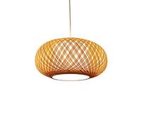 JQQJZLC Bamboo Chandelier Handicraft Bamboo Lamp Japanese Zen Lamp Pendant Light Hanging Light New Chinese Retro Restaurant Lantern Teahouse Inn Lamps Ceiling Light Fixtures (Size : B) Made in China
