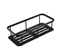 JQQJZLC Bathroom Shelves Floating Shelves Bathroom Shelf Wall-Mounted Storage Rack Home Organizer Bath Household Items Rack Bathroom Accessories for Bathroom Storage (Color : Grey)