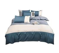 JQQJZLC Bed Set Bedding Sets Home Textile Quilt Cover Soft Skin-Friendly Oversized Four-Piece Bedding Comforter Bedding Linen(Beige,2m) (Beige 2m)