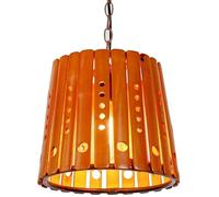 JQQJZLC Bedroom Chandelier European and American E27/E26 Retro Bamboo Bedroom Chandelier Coffee Ceiling lamp can be Adjusted Bedroom Chandelier from SOG