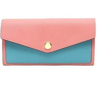 JQQJZLC Colorful Long Wallet Women Summer Style Flap Phone Coin Purse Portable Cards Bag Pouch Clutch