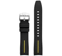 JQQJZLC Curved End Strap，For Omega X S watch Joint MoonSwatch 20mm Men Women Rubber Silicone Quick Release Watch Band For Seamaster 300 WatchBands
