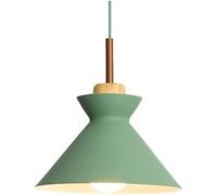 JQQJZLC Dining Room Chandelier Nordic Modern Pendant Light Adjustable Round Ceiling Hanging Light Lovely Kitchen Island Living Wooden Chandelier Made in China Produced in China