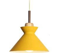 JQQJZLC Dining Room Chandelier Nordic Modern Pendant Light Adjustable Round Ceiling Hanging Light Lovely Kitchen Island Living Wooden Chandelier Made in China Produced in China