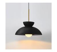JQQJZLC E27 Japanese Pendant Lamp High Density Polystyrene Pendant Lamp Shade Modern Cream Living Room Dining Room Model Pendant Lighting Adjustable Chandeliers American Retro Country Bar (Color :