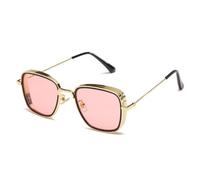 JQQJZLC Eyewear Sunglasses Men Frame Metal Glasses Women Fashion