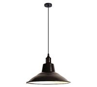 JQQJZLC Farmhouse Black Ceiling Light Shade Industrial Vintage Retro Ceiling Hanging Pendant Light Chandelier for Dining Room Living Room Made in China Produced in China