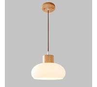 JQQJZLC Farmhouse Small Pendant Lights Kitchen Island, Adjustable Height Ceiling Lamp with Glass Dome Shade, Dining Living Room Hallway Entryway Hanging Chandeliers