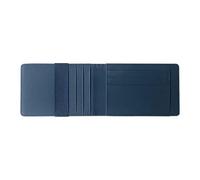 JQQJZLC Fashion Mini Slim Wallet Money Purse Coin Bag Multi-Card Pocket Men Business Credit Card Holder Passport Clip Cash Organizer