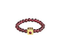 JQQJZLC Fengshui Crystal Rings for Women, Natural Stone Stretch Ring Attract Lucky Wealthy Happiness, Gemstone Rings for Meditation Balance Emotions Release Stress Jewelry Gifts