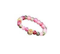 JQQJZLC Fengshui Crystal Rings for Women, Natural Stone Stretch Ring Attract Lucky Wealthy Happiness, Gemstone Rings for Meditation Balance Emotions Release Stress Jewelry Gifts