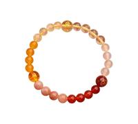 JQQJZLC Fengshui Five Elements Beaded Bracelets for Women Men, Natural Stones Crystal Bracelets for Wealth Luck, Stretch Bracelet for Meditation Release the Pressure Emotional Balance