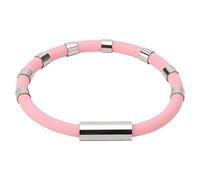 JQQJZLC Fitness Leather Bracelet Waterproof Sports Wristband Anti-Static Silicone Bracelet with 8 Loops Eliminates Body Static Anions Wrist Strap for Jogging Winter Oxidized Indian Jewelry